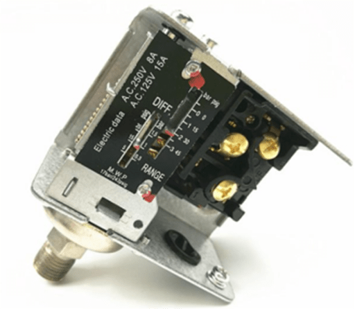 image of oil pressure control device of piston compressor